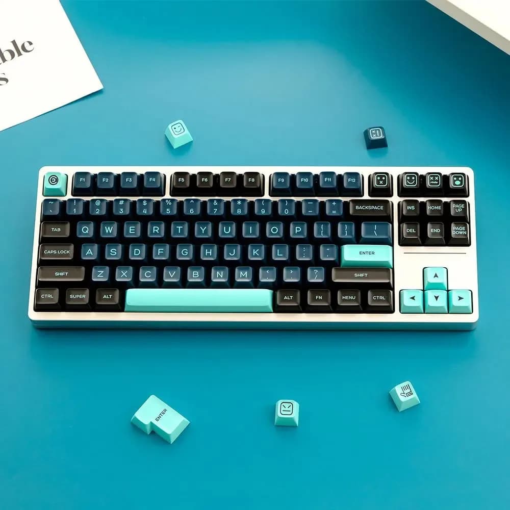 161 tasti Set completo Keycaps SA altezza sublimazione termica PBT per 61 68 75 87 98 104 108 tastiera meccanica