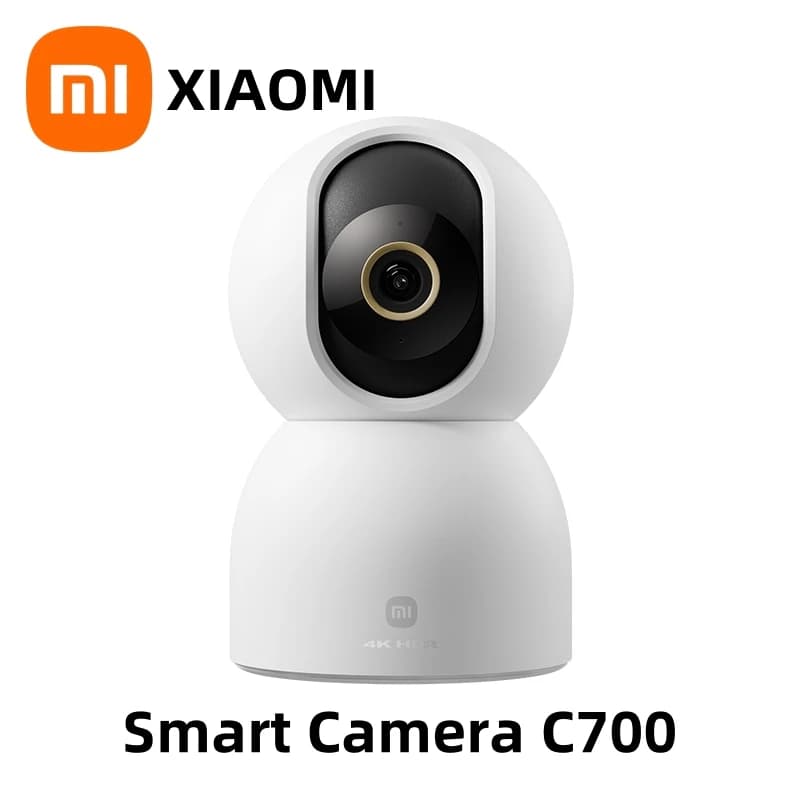 Nuova Xiaomi Smart Camera C700 8MP 4K Ultra HD Low Light Full-color Baby Cry Detection telecamera di sorveglianza per chiamate vocali a due vie