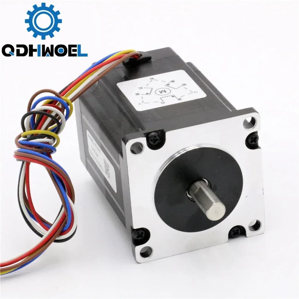 QDHWOEL Leadshine motore passo-passo trifase 570 s15 per macchina da taglio per incisione Laser motore passo-passo NEMA 23