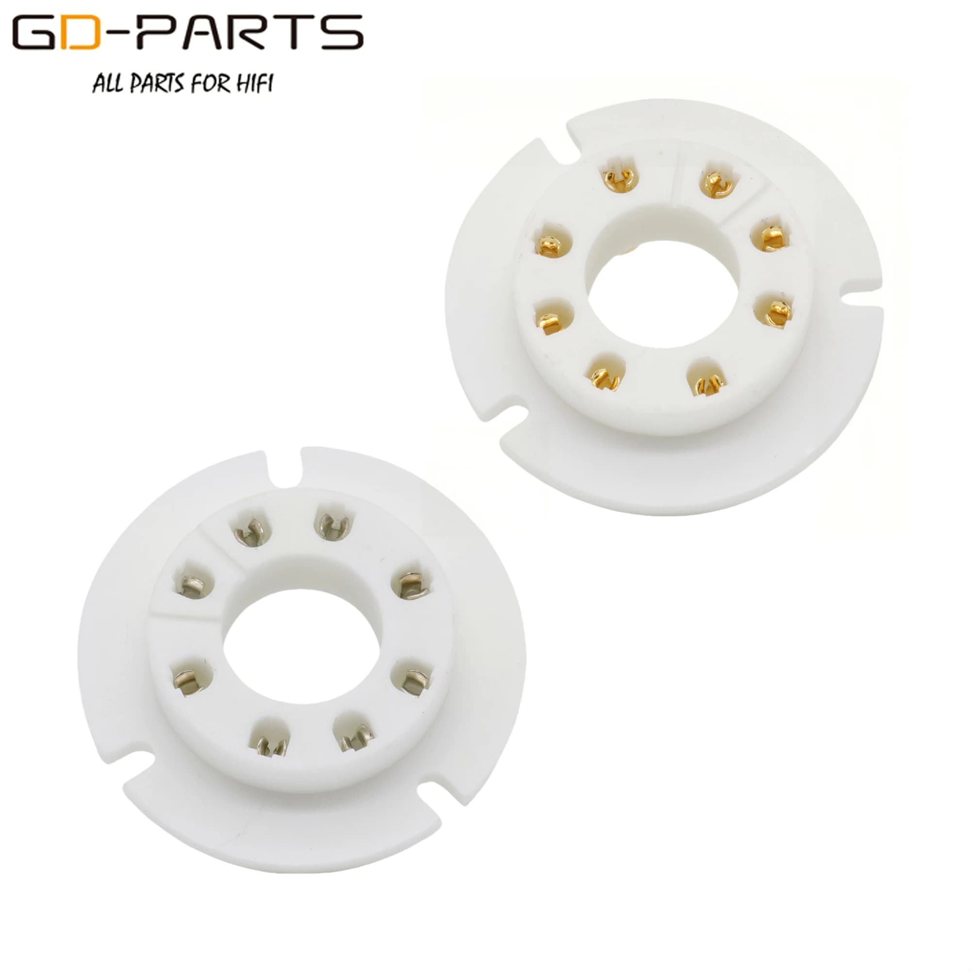B8S 8pin ceramica tubo a vuoto presa per FU50R FU50 FU-15 5U8C Hifi Audio Vintage tubo AMP fai da te