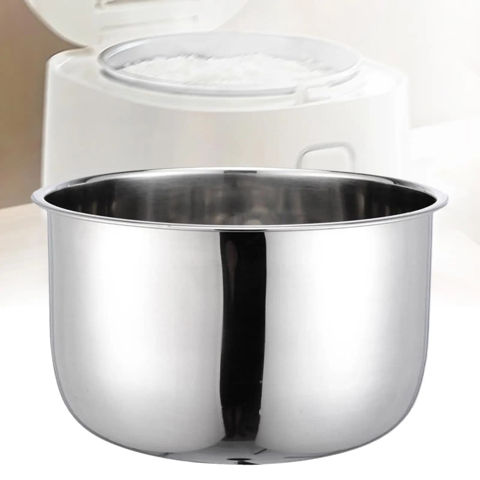 Rice Cooker Inner Container Cookware Easy Clean Portable Sturdy Multifunctional Rice Cooker Liner for Restaurant Home Accessory