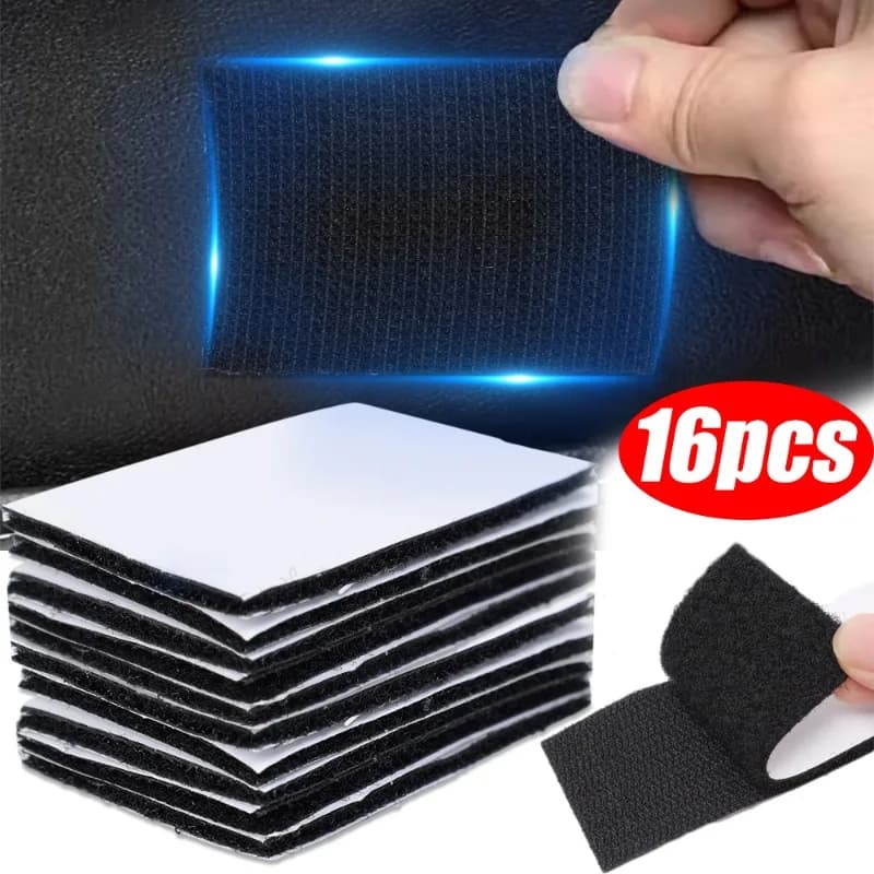Tappetini per auto adesivi fissi tappetino per moquette fissaggio nastro invisibile autoadesivo adesivi fissi antiscivolo accessori per interni auto
