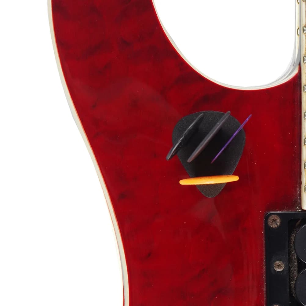 5 pezzi porta plettri per chitarra durevole EVA plettro ganizer custodie portatili per accessori per borse per plettro per chitarra