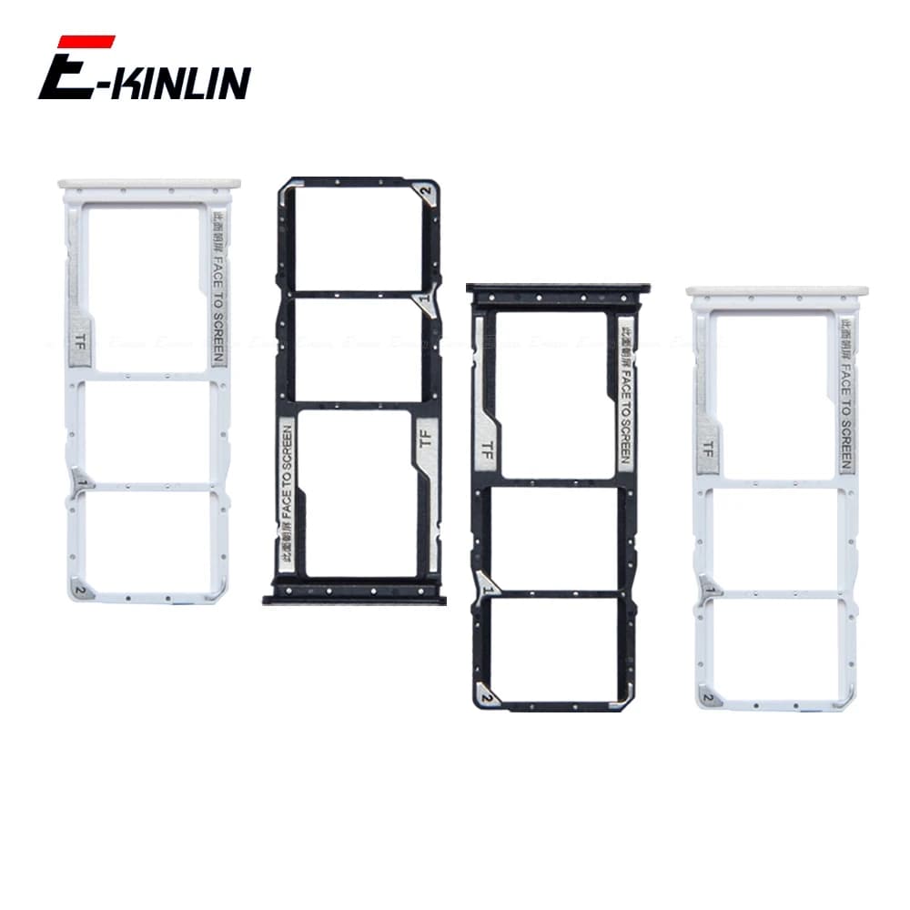 Sim Card Tray Socket Slot Reader Adapter For XiaoMi Redmi A1 A2 Plus A3 Pro A3x Micro SD Card Holder Connector Container Parts