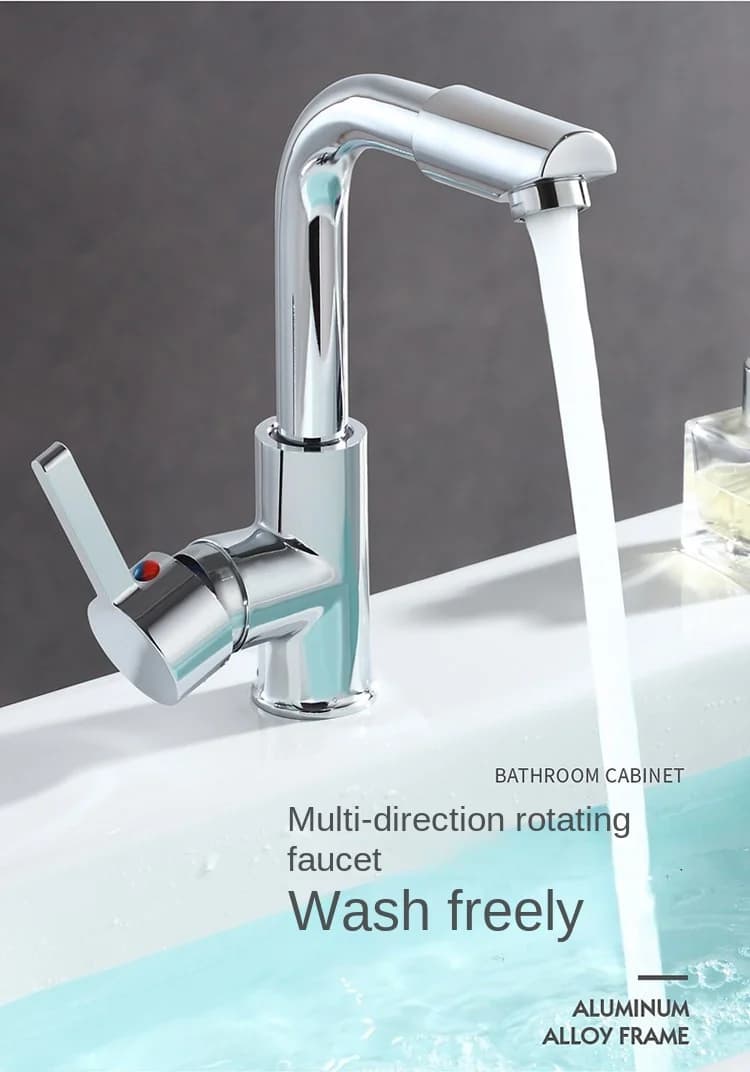 Kitchen Faucets Kitchen Sink Water Tap Deck Mounted Stream Sprayer Head Cold Taps Bathroom Hot and Cold Faucet