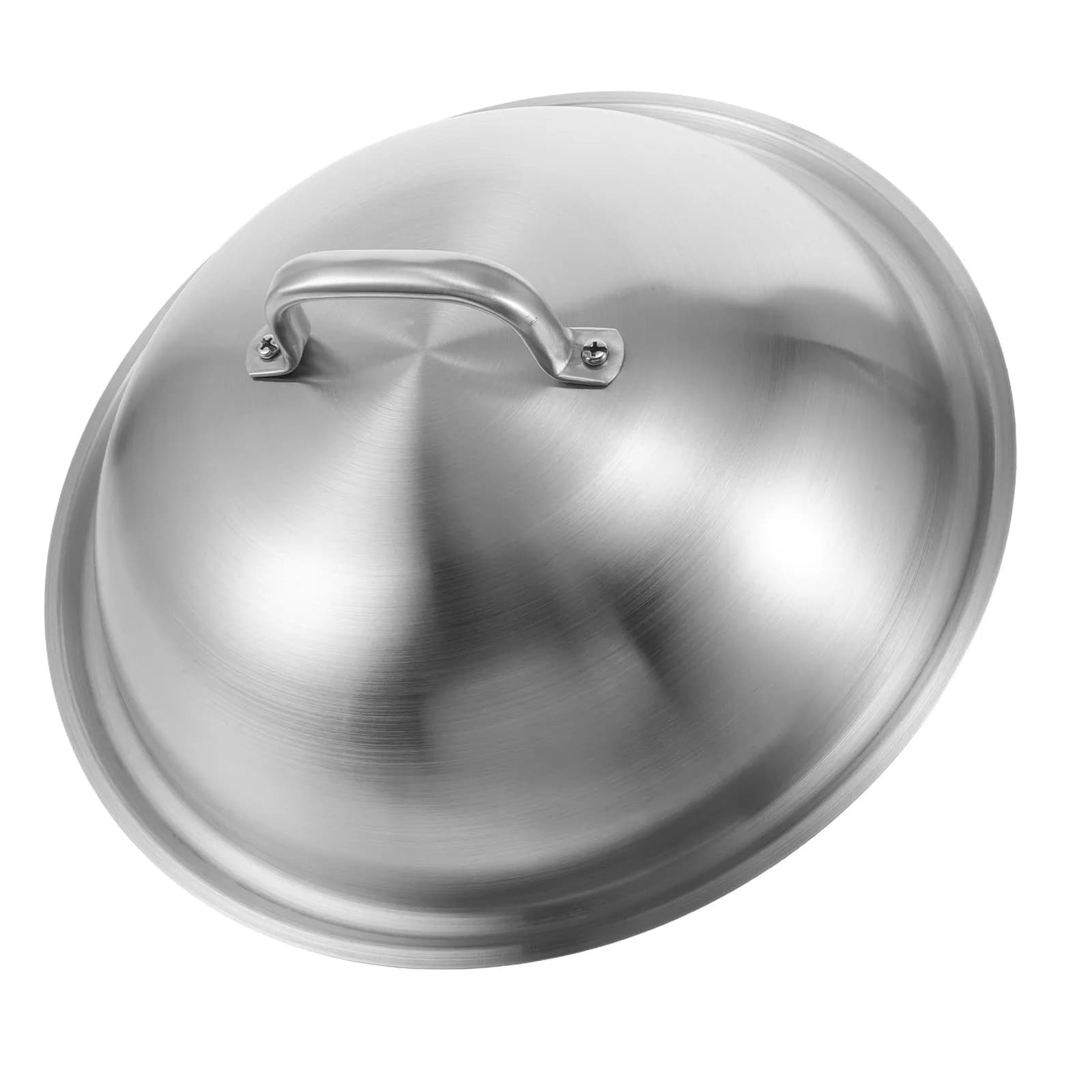 32Cm Stainless Steel Universal Pot Lid Easy Clean Dishwasher Safe High Dome Lid for Frying Pan Skillet Soup Pot Cookware