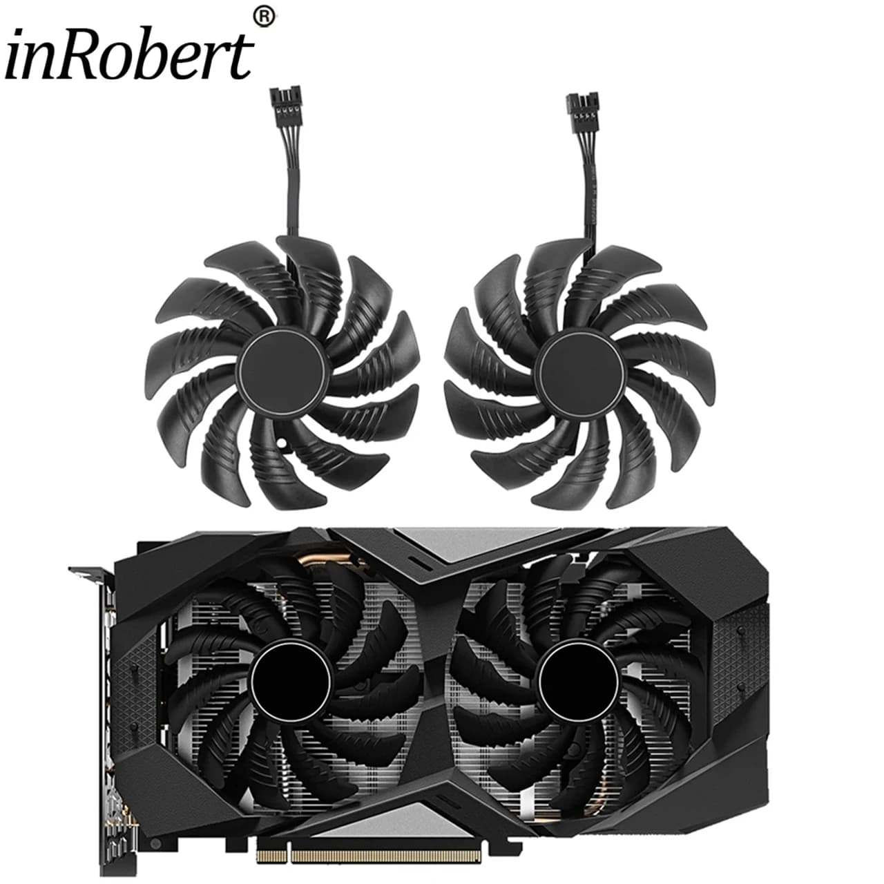 Sostituzione originale della ventola di raffreddamento da 88 mm per Gigabyte RTX 1650 1660 1660Ti 2060 2070 Ventole di raffreddamento della scheda video super grafica
