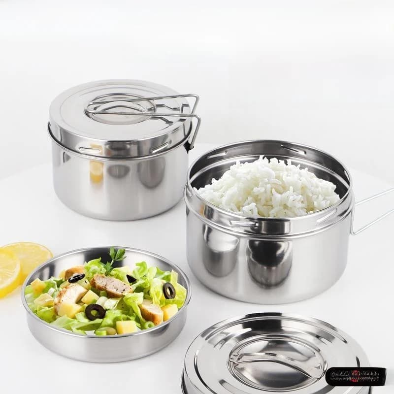 Food ade Stainl Steel Old Sle Lunch Box per impiegati Studenti Ceteria Contenitore per pasti Cinese Sle Singolo strato