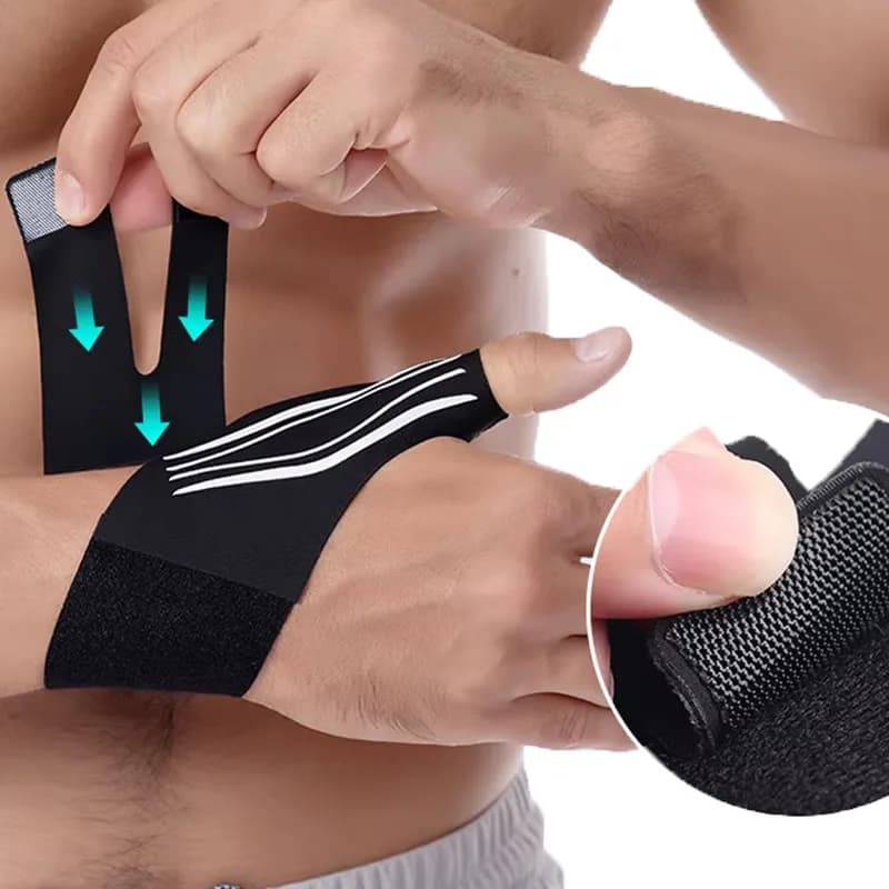1 Pezzo Tutore Polso e Pollice Ultra Sottile, Tutore Spica per Pollice, Stabilizzatore per Pollice a Grilletto per Uomini e Donne, per Tendinite, Distorsioni, Artrite