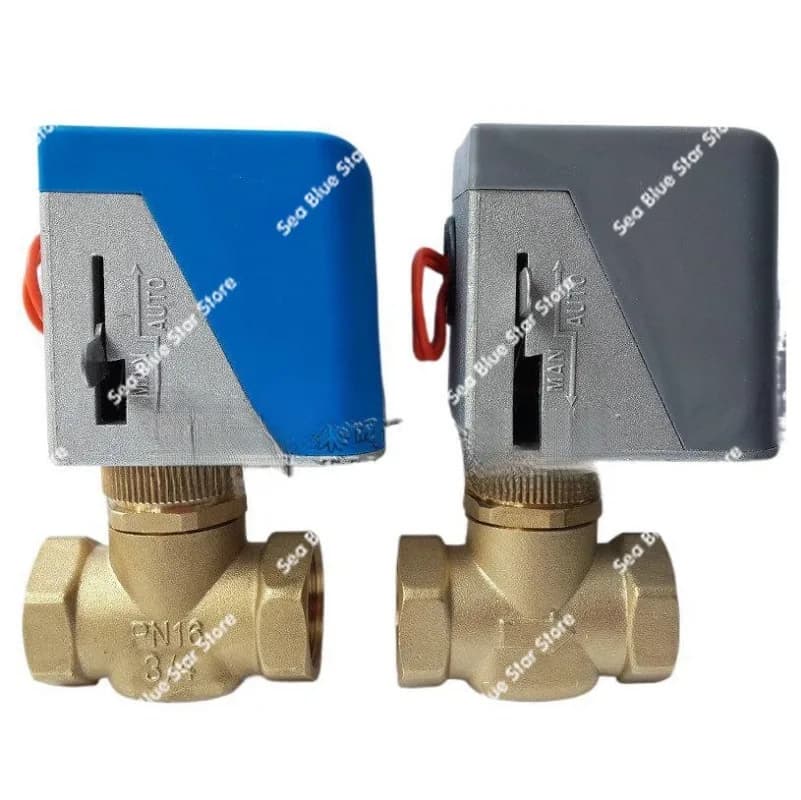 VA7010-8503 Valvola elettrica a due vie Elettrovalvola a due vie per ventilconvettore condizionatore d'aria 6 punti DN20