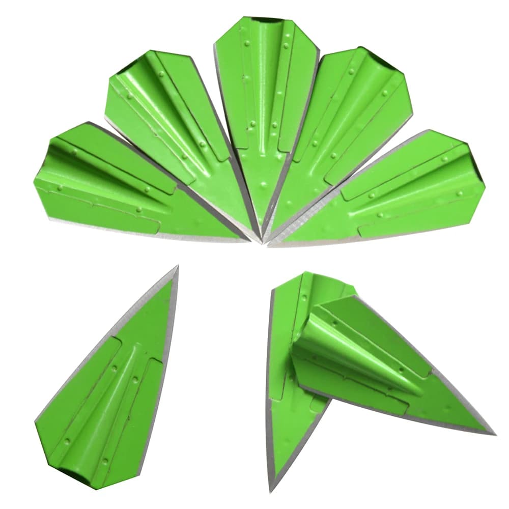 Punte da caccia e bersagli per tiro con l'arco, in acciaio da 115 grani, compatibili con aste da 8 mm OD, accessori essenziali per il tiro (12 pz)