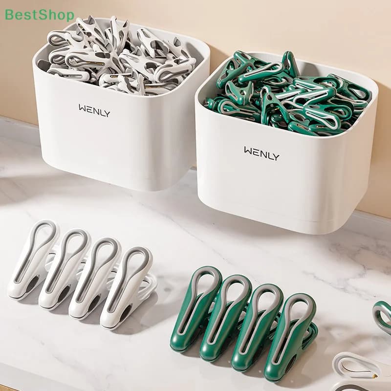 12 pieces soft quilts single quilt cotton quilt for home use fixed hook large windproof clip folder for organizing clothes
