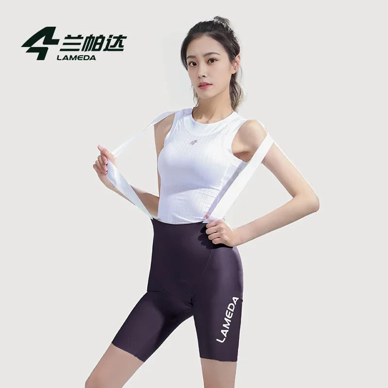 Women's Summer Cycling Shorts Upf50+ Shorts with Protection Strap for Cycling Lightweight and Comfortable Cycling Clothing