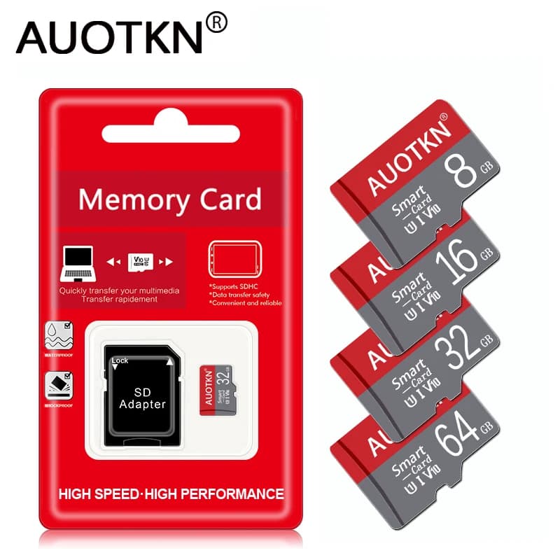 Scheda Flash professionale Scheda Micro tf sd da 64 GB UHS-I 8 GB 16 GB 32 GB Cartao De Memoria Scheda TF 64 GB Mini SD Card Adattatore gratuito