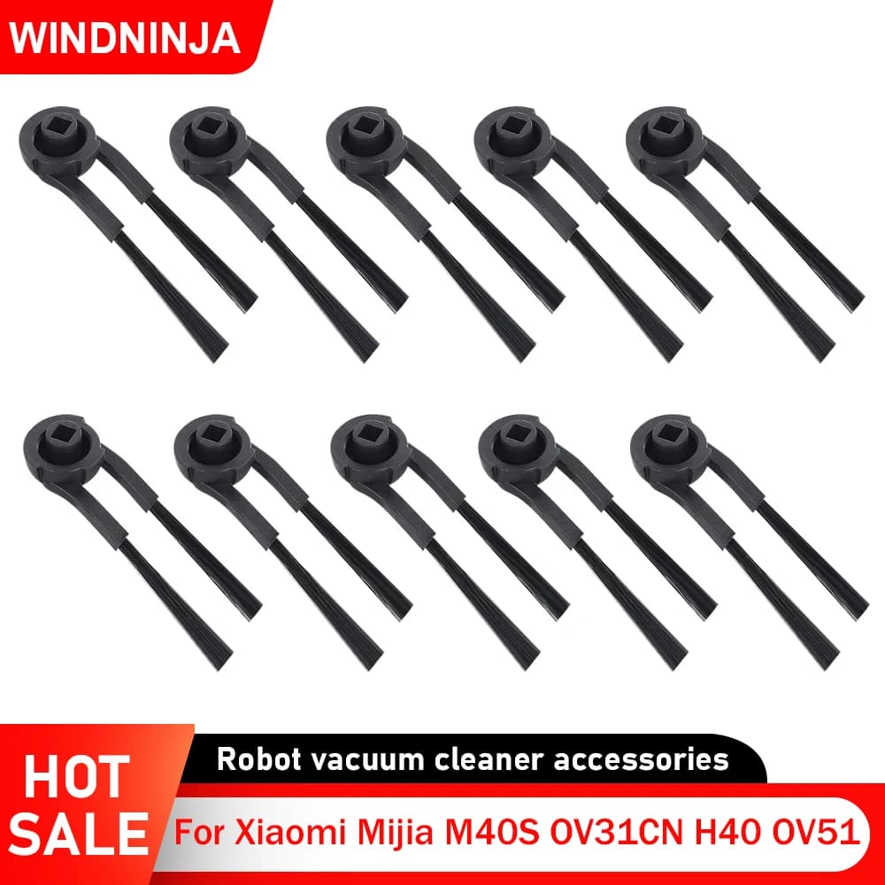 Side Brush Replacement For Xiaomi Mijia M40S OV31CN H40 OV51 Robot Vacuum Cleaner Accessories Anti-tangle Edge Brush Spare Parts