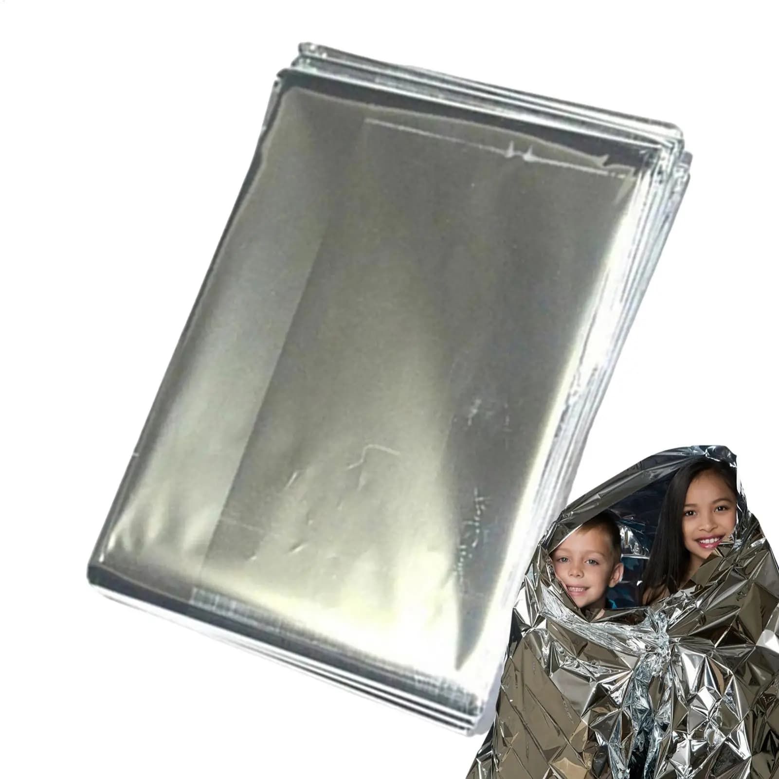 Outdoor Survive First Aid Rescue Kit Emergency Blanket Windproof Thermal Blankets Mountaineer Foil Supplies For Camping Hiking