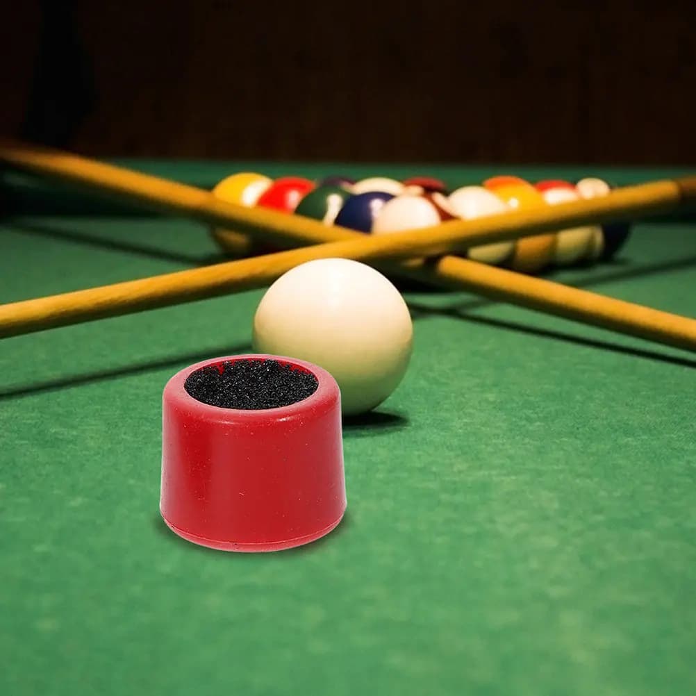Set di 6 Modellatori per Punte di Stecche da Biliardo, Attrezzo Multifunzionale Portatile in Plastica a Doppia Faccia per Snooker e Pool