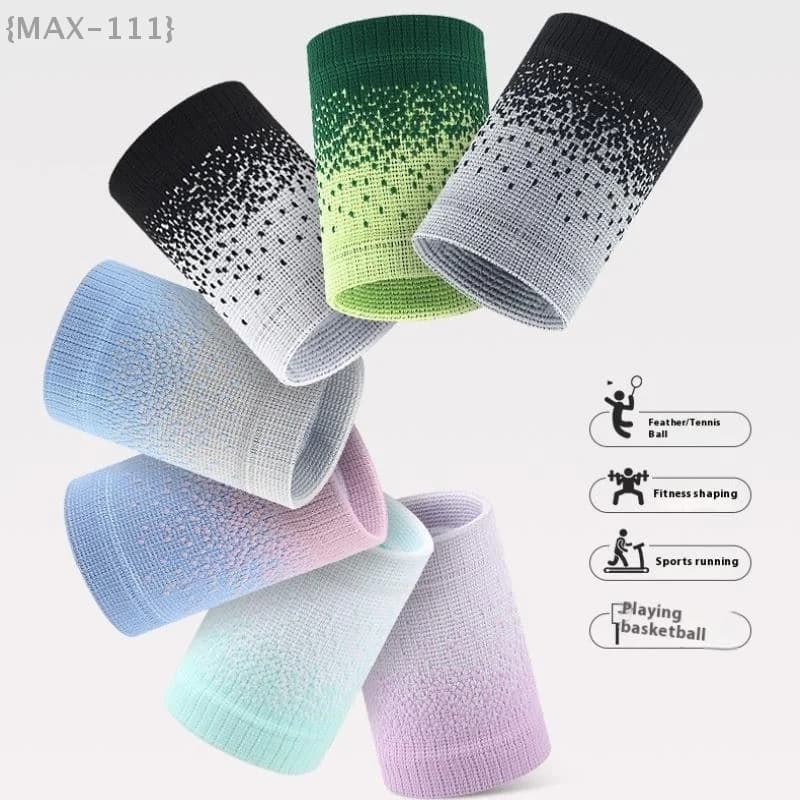 【No】2 tutore di supporto per polso ad alta compressione elastica, cinturino da tennis, palestra, corsa, basket, polsini per alleviare il dolore