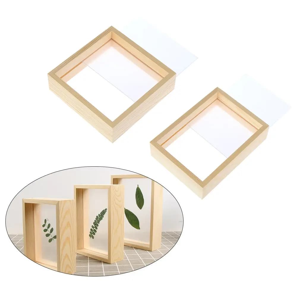 Mini Artistic Frame for Weddings, Fashion Wood Photo Frame, Plant Exhibitor Door