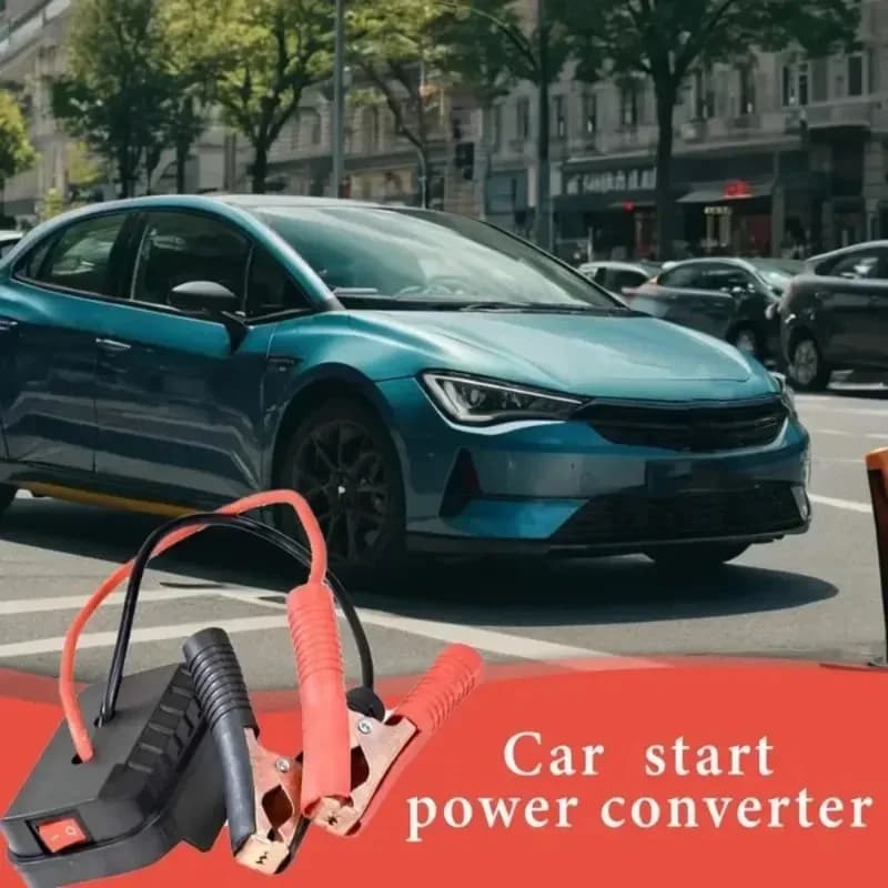 Car Emergency Start Power 2 USB Electric Wrench/Hammer for Igniter Jump Starter for Makita Lithium Battery Booster Cable Adapter