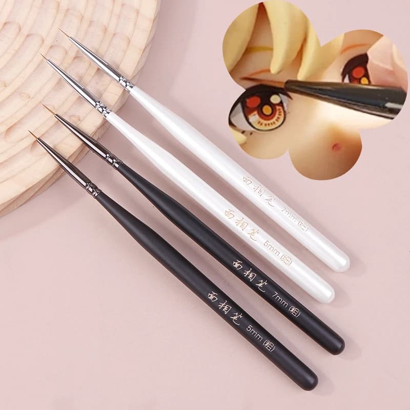 Super Fine Modeling Brush Contour Brush Doll Face Makeup Dot Line Brush Painting Brush Modeling Detail Tools
