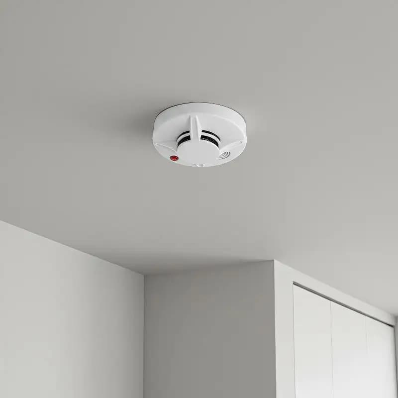4G NB Smart Smoke Detector Easy Maintenance Real Time SMS Alert High Sensitivity Fire Alarm for Daily Security Use