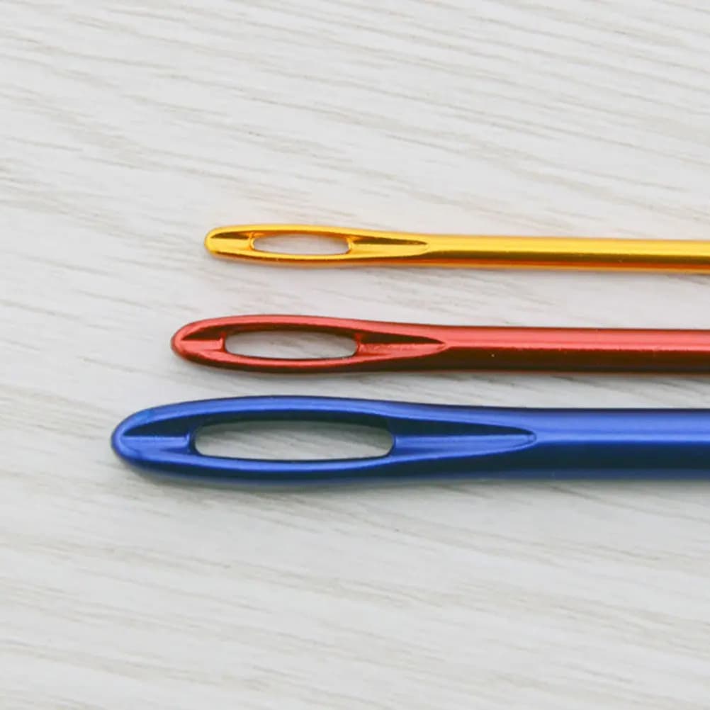 Set di 9 uncinetti in alluminio, robusti e leggeri, per maglioni, ornamenti in pizzo, accessori per maglieria e uncinetto