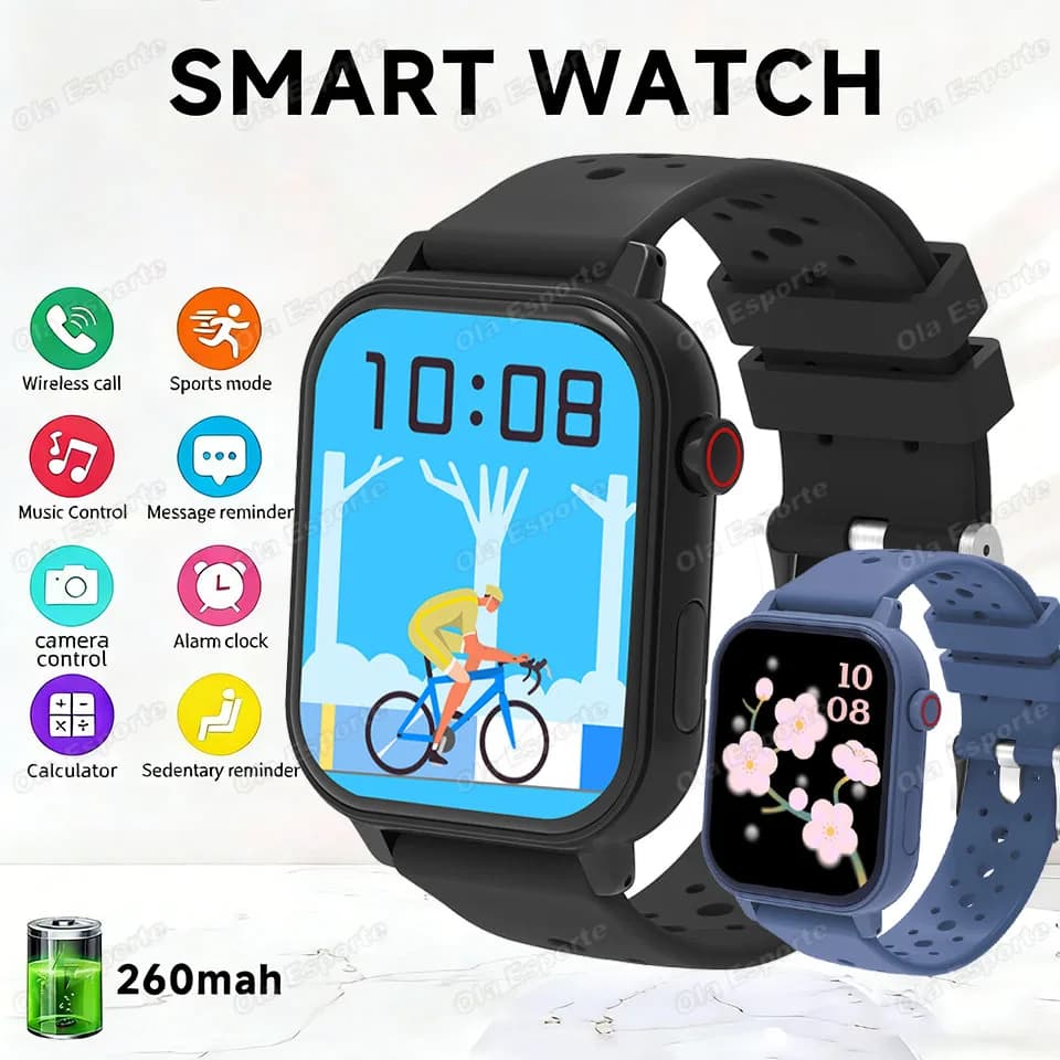 Men's Smartwatch with BT Calls, Messages, Music Control, Multiple Sports Mode, Health Monitoring, Custom A3958 Dial