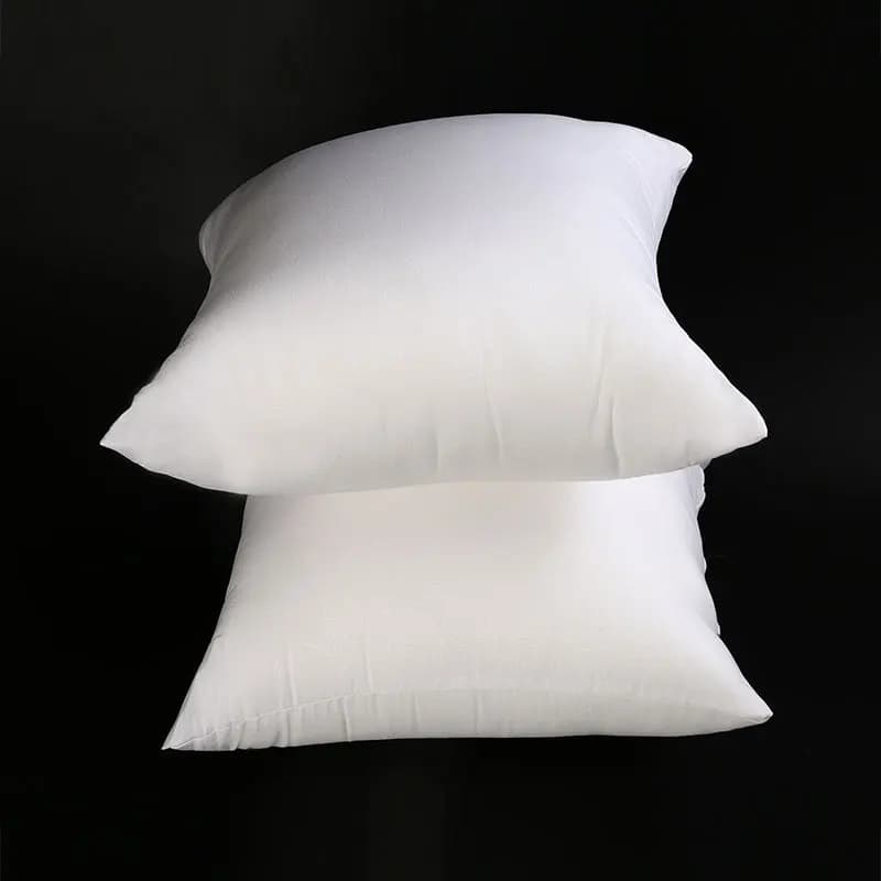 Cuscino Quadrato Bianco ad Alta Resilienza, Super Morbido, per Divano, Ufficio, Casa, Hotel, Non Si Collassa, Ideale per Dormire