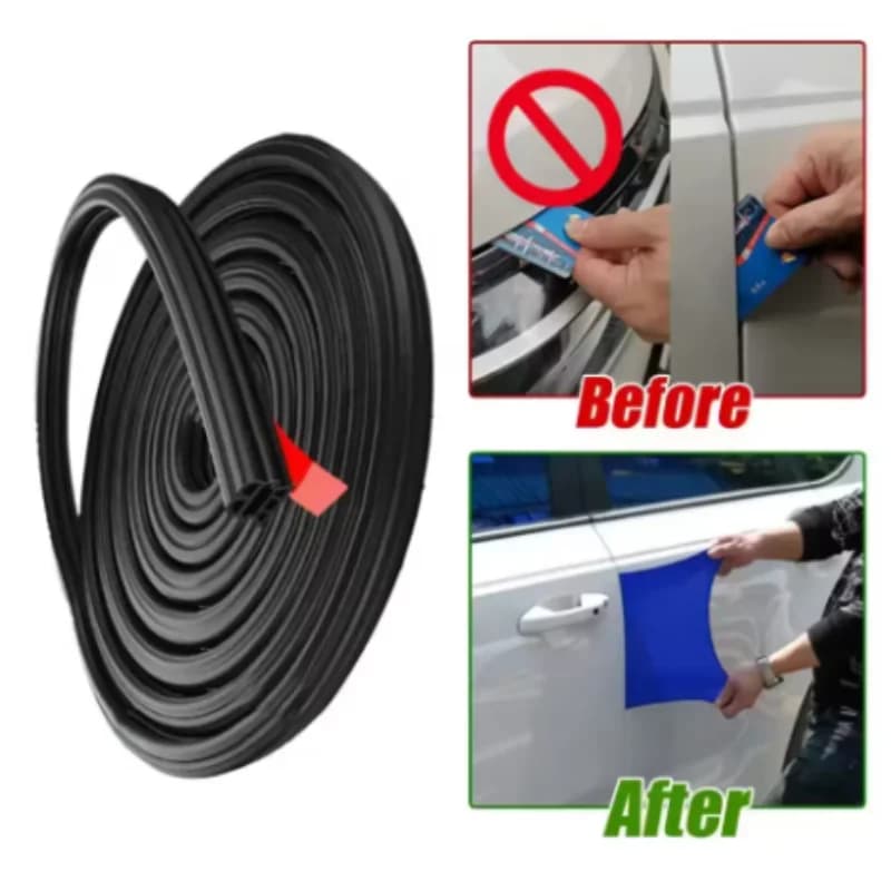 Strisce sigillanti a 3 strati per portiere auto, isolamento acustico, guarnizioni, accessori auto, strisce in gomma da 2M