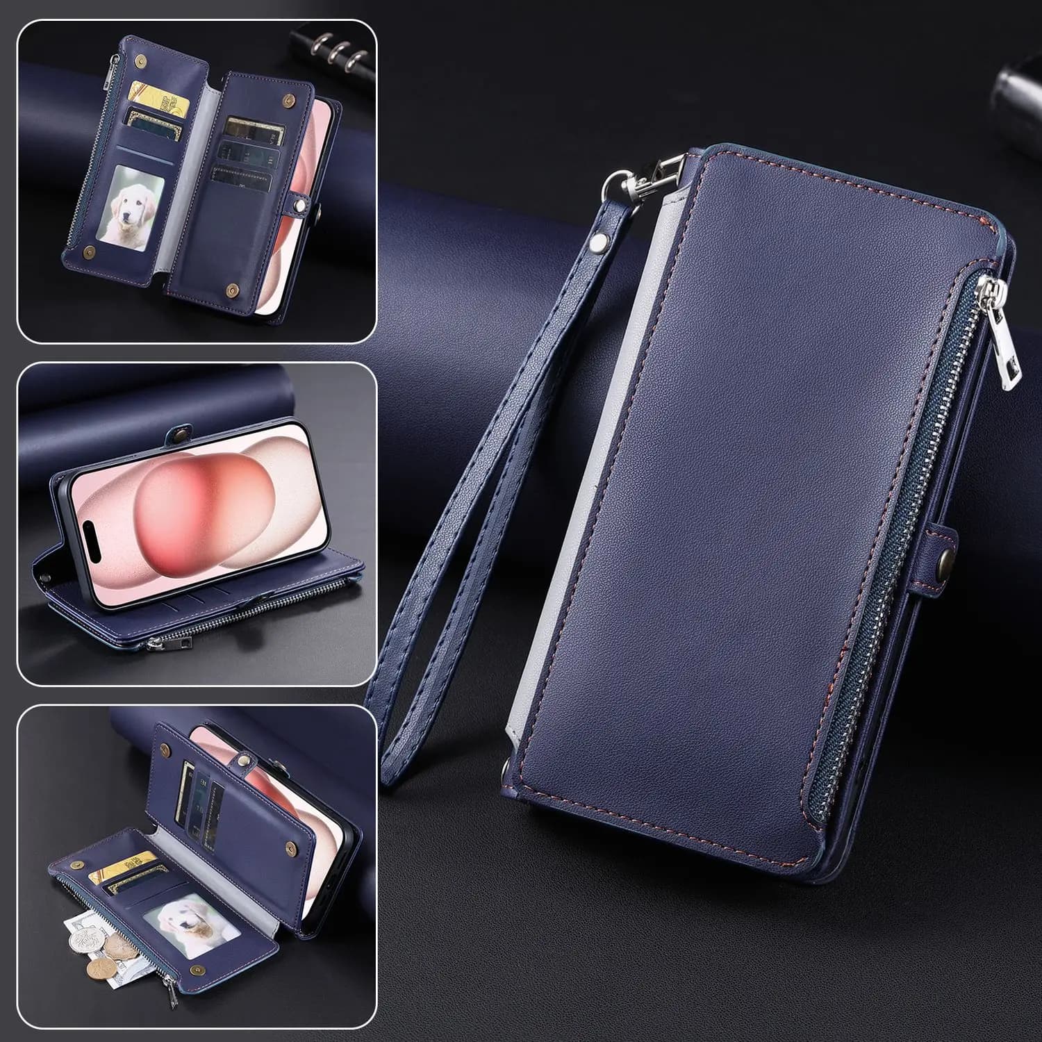 Custodie per Samsung Galaxy A21S A20E A41 A31 A70 A70S A50 A50S A30S A40 A30 A20 A10 A20S A10S Custodia Flip Portafoglio Coperture del telefono