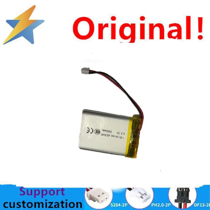 1000 mAh 603040 polymer battery beauty device, smart watch, razor, audio pickup, recording head beauty eyes 2.0, 3.7 V