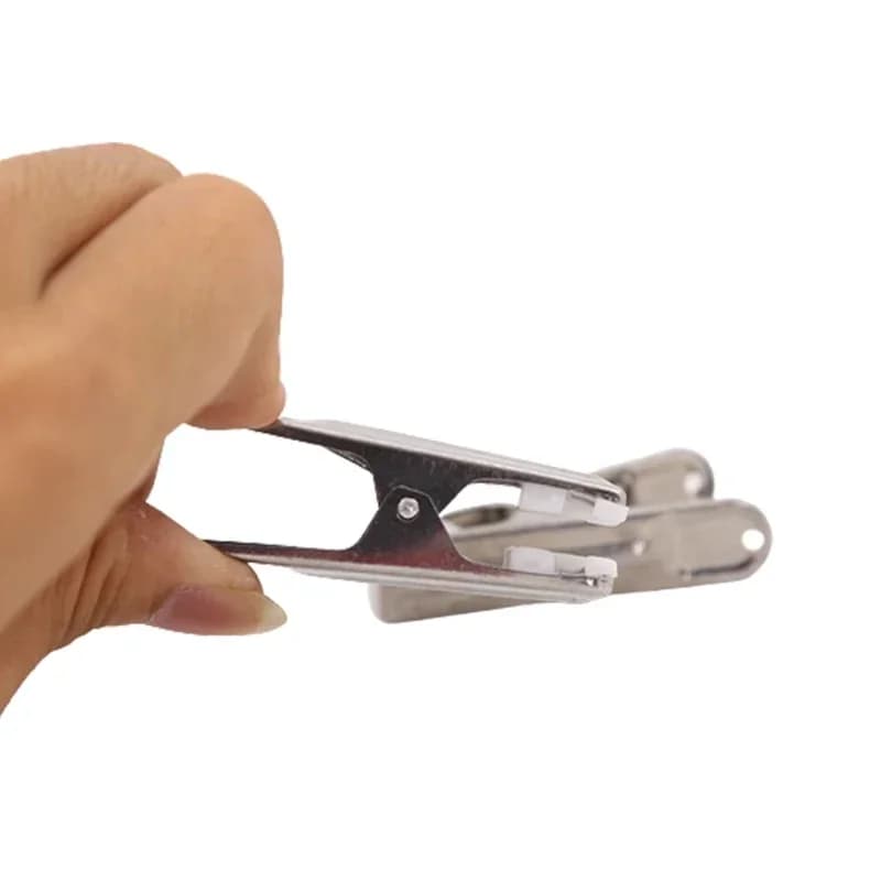 Utility Metal Clips for Stainless Steel Clothes Clips for Underwear Moulding Clips for Kitchen Food Store