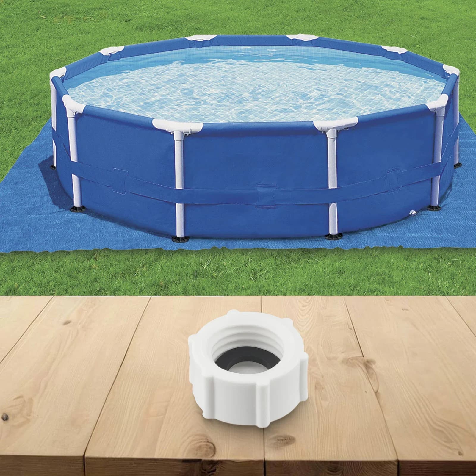 Valve and O-ring cap for swimming pool 11456 11385 Exhaust valve cap and O-ring for sand filter pump Spa Jacuzzi tubs Pool parts