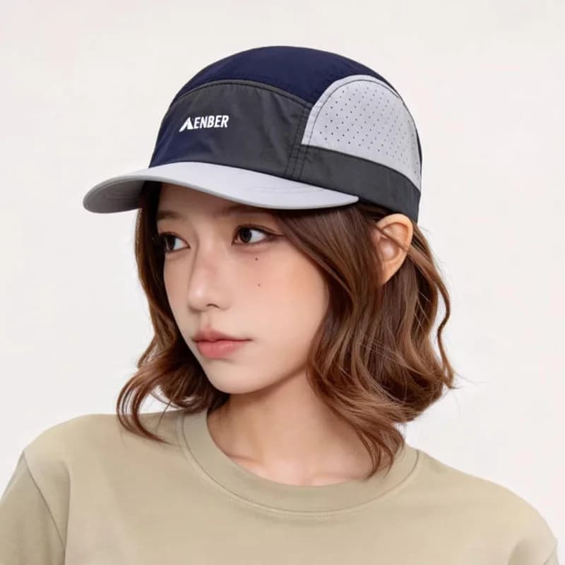 Quick Drying Baseball Hat, for Spring and Summer, Open Sports, Hiking, Sottile, Breathable, Waterproof, Bicolor, Solar Protection