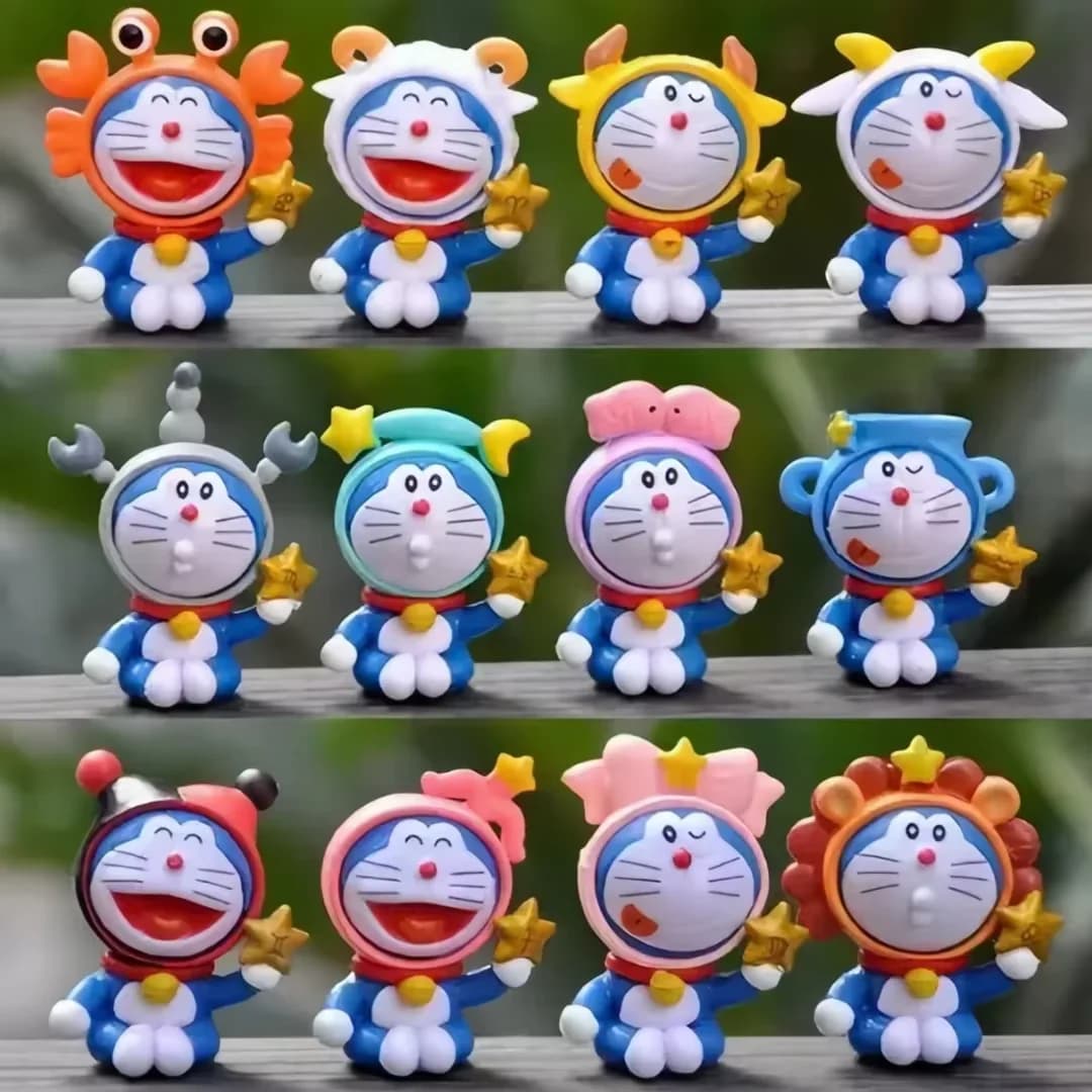 Nuova Scatola a Sorpresa Anime Dodici Costellazioni Machine Cat, Action Figure Carina Fatta a Mano, Ornamento da Scrivania, Regalo Festivo per i Fan