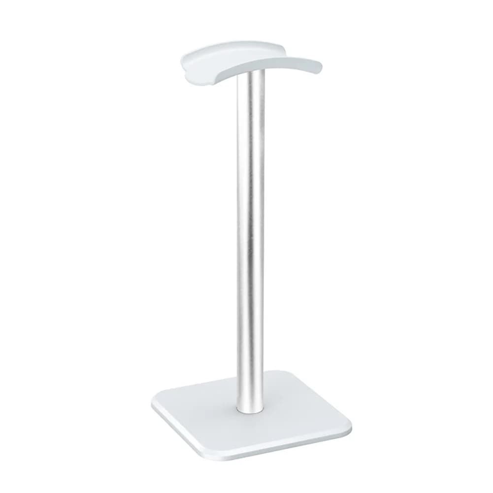 Staffa per cuffie supporto per cuffie in lega di alluminio supporto per staffa verticale con Display per Organizer da tavolo salvaspazio