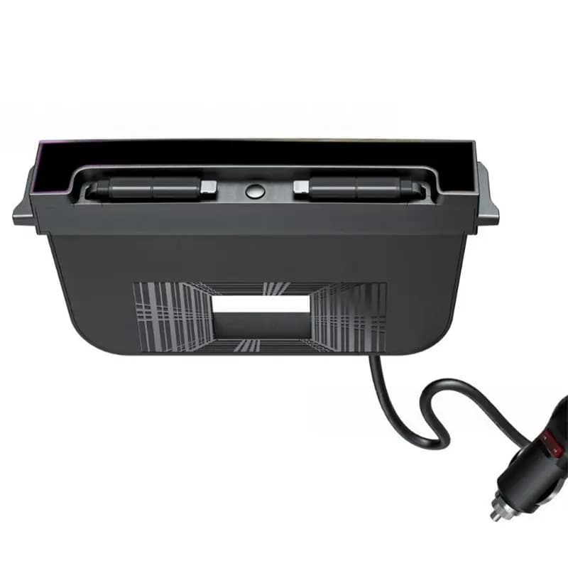 A58X-USB Docking Station Fast Charging With Rainbow Light For Tesla Model 3 Highland Retractable Ambient Lighting