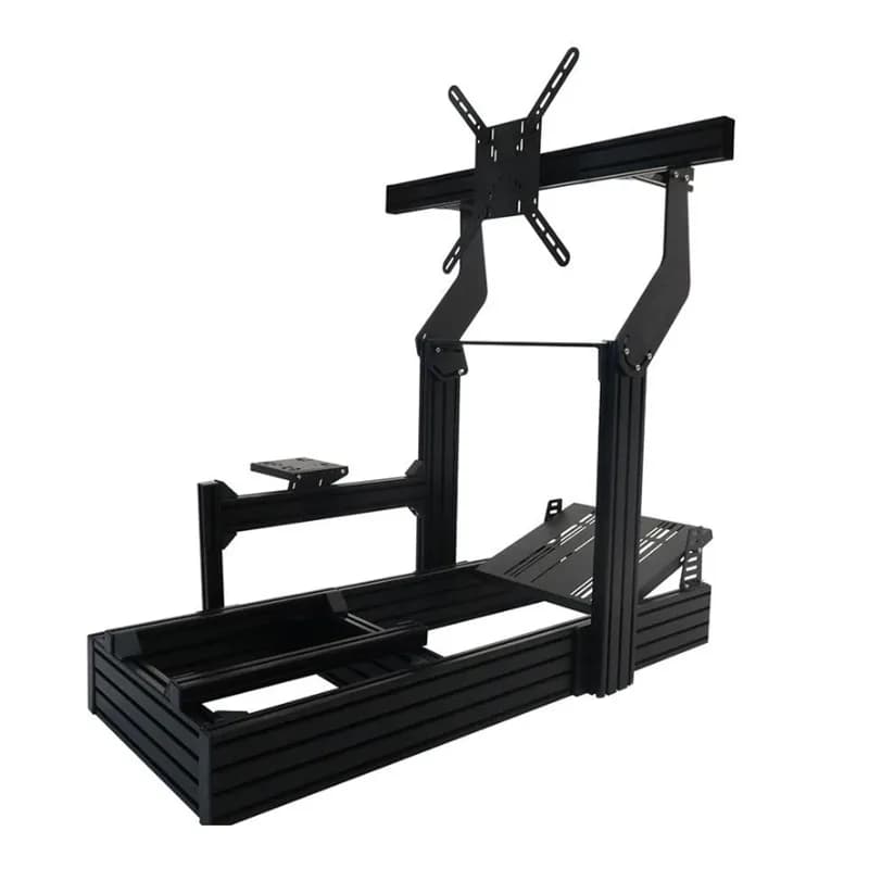 Sim Racing Cockpit Aluminum Profile Car game simulator Motion Sim Rig Prime Lite Cockpit with large screen monitor support