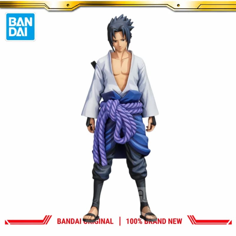 Disponibile - Bandai Originale Banpresto Naruto Uchiha Sasuke Action Figure Modello Bambola Nuovo di Zecca Confezionato Personaggi Anime Giocattoli Modellino