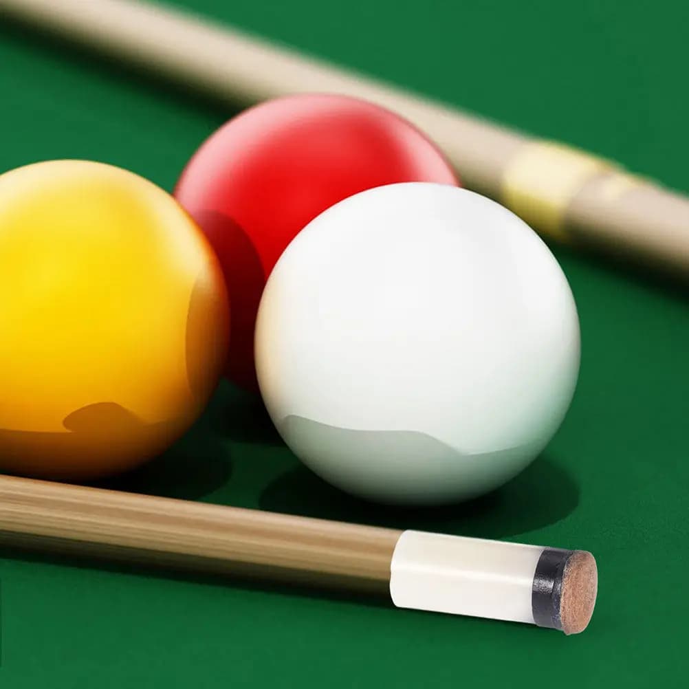 Billiard Cues Tips Replacement Screw-on Supplies Pool Stick for Sticks Snooker Accessories