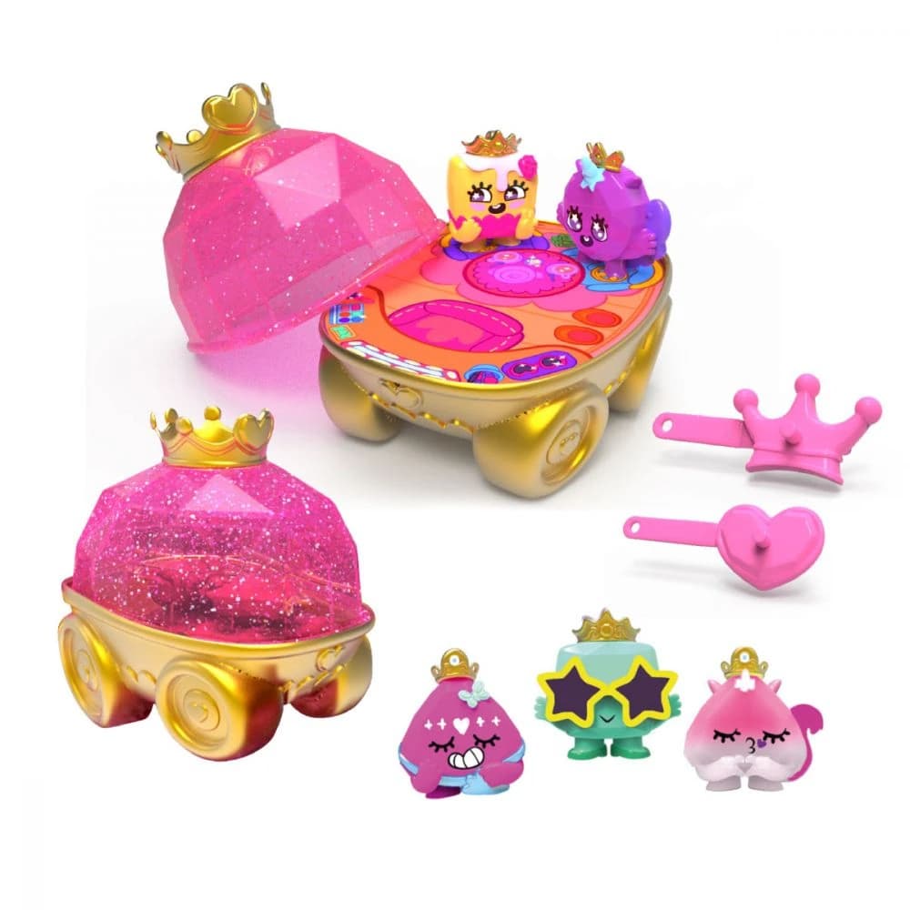 Pinky Promise Surprise Blind Box Toys: Carrozza Reale e Corona - Action Figure da Collezione, Regali di Natale per Blind Box Toy