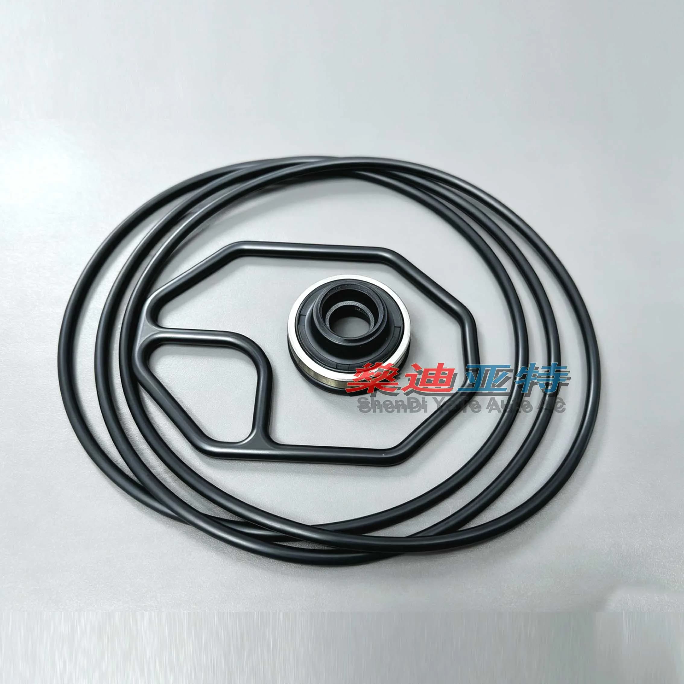 A/C Compressor Seal Gasket O-Ring Shaft Seal Stamp Set For Nippon 10PA15C 17C 20C Zexel DKS CV11A Denso 10PA15 10PA17