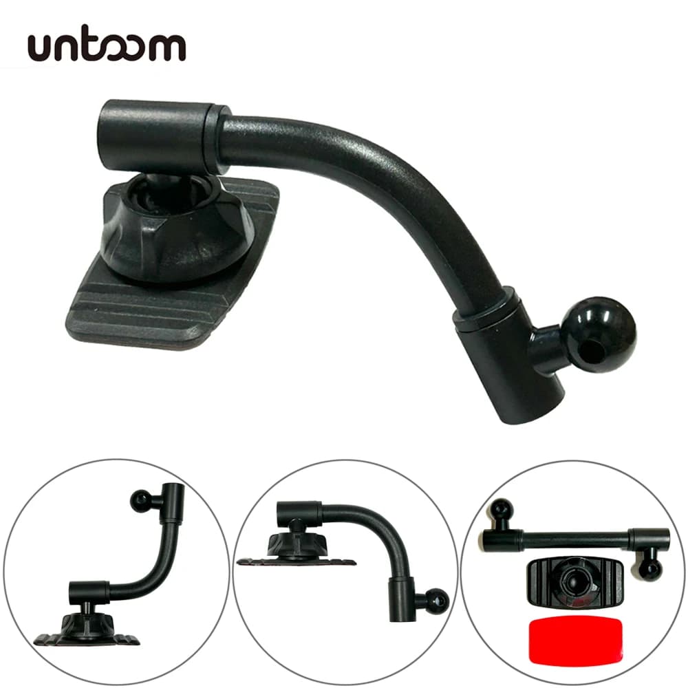Base con Testa a Sfera da 17mm per Supporto Telefono Auto, Base Adesiva Universale Nano per Cruscotto e Parabrezza Auto, Supporto per Cellulare
