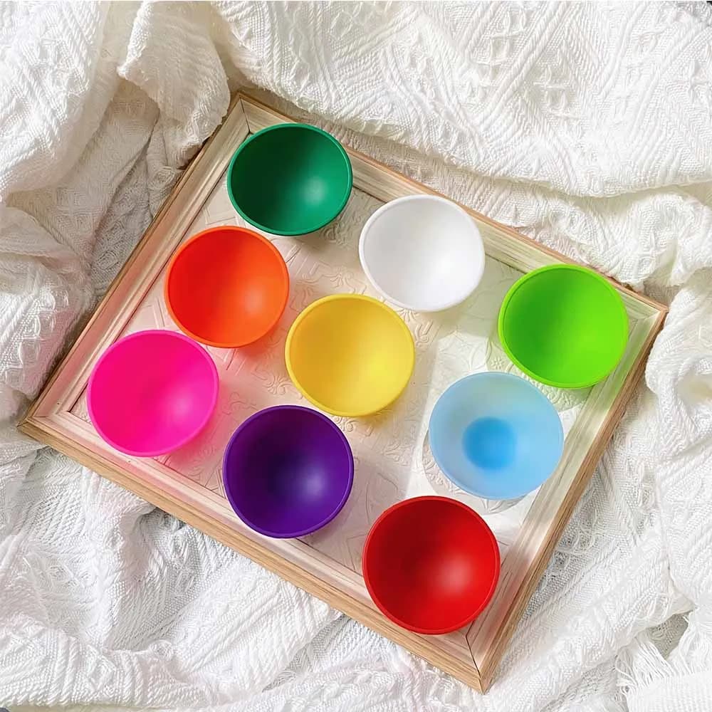 20PCS Household Silicone Bowl 67mm Container Bowl Gourd Multi-Color Smoking Accessories Custom LOGO