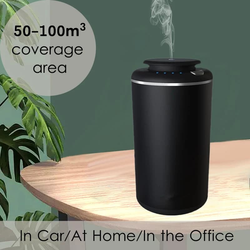 Deodorant Rechargeable USB Flavor Diffuser For Car Fragrance Diffuser Odor Removal Machine For Bedroom Office Perfume