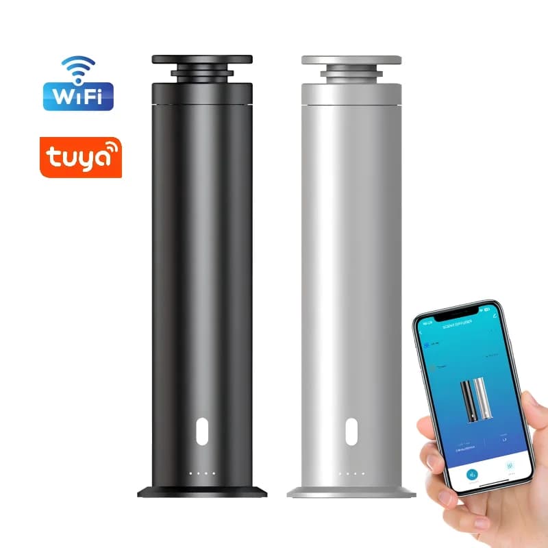 Diffusori di oli essenziali aromatici automatici senza acqua temporizzati con macchina per aromaterapia intelligente Tuya Wifi APP
