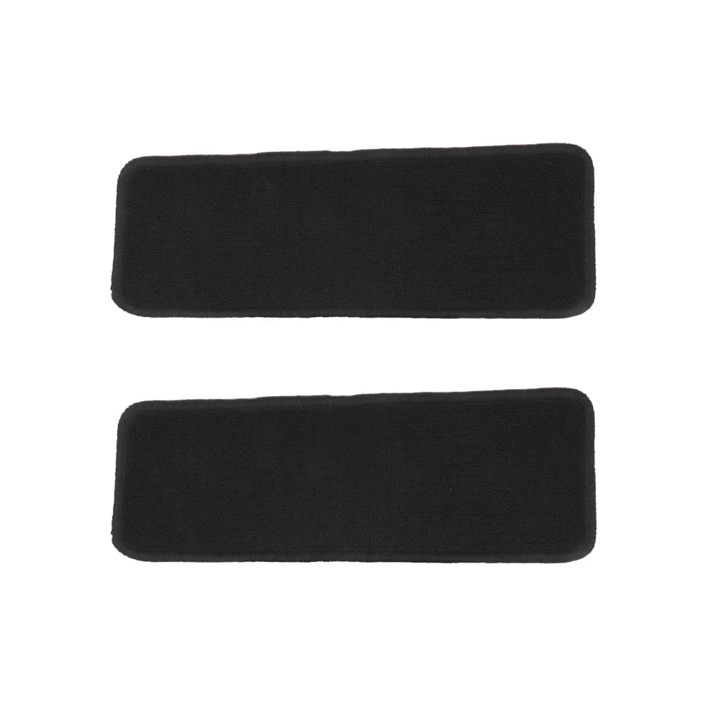 Set tappetino per tappeti Porta scorrevole per tappeti neri, porta conducente e passeggero per VW Transporter T5 T6 completamente su misura