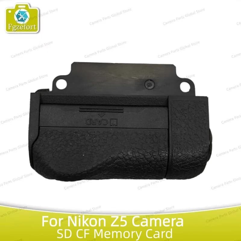 Porta di copertura dello slot per scheda di memoria Nikon Z5 SD CF originale di marca con parte del sedile a molla Accessori per la riparazione della fotocamera