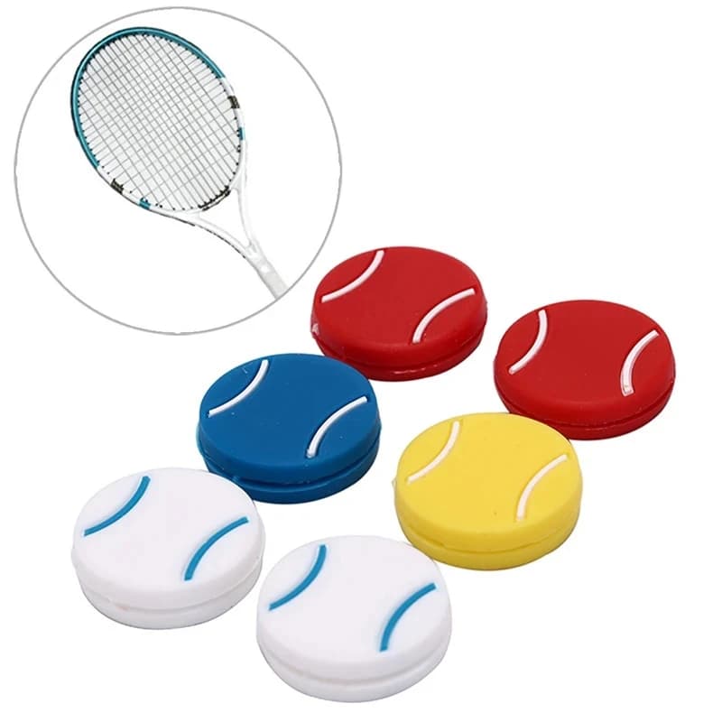Colorful Antivibrations for Tennis Racks, Silicone Regulators for Improved Performance